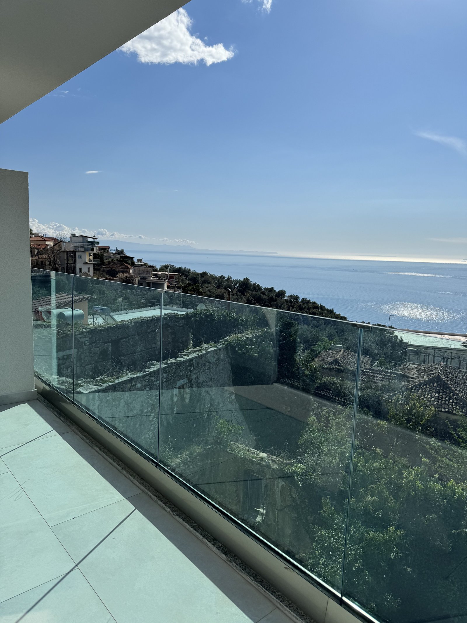 Railling glass balcony Saranda Albania