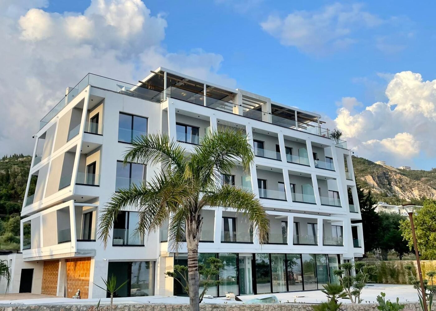 Glass production and installation by allkushi k glass in saranda albania