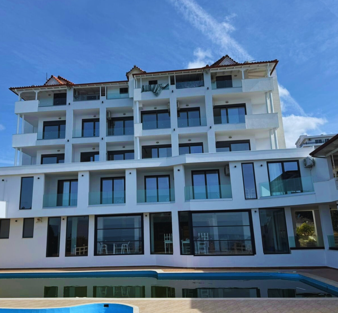 Glass production and installation by allkushi k glass in saranda albania